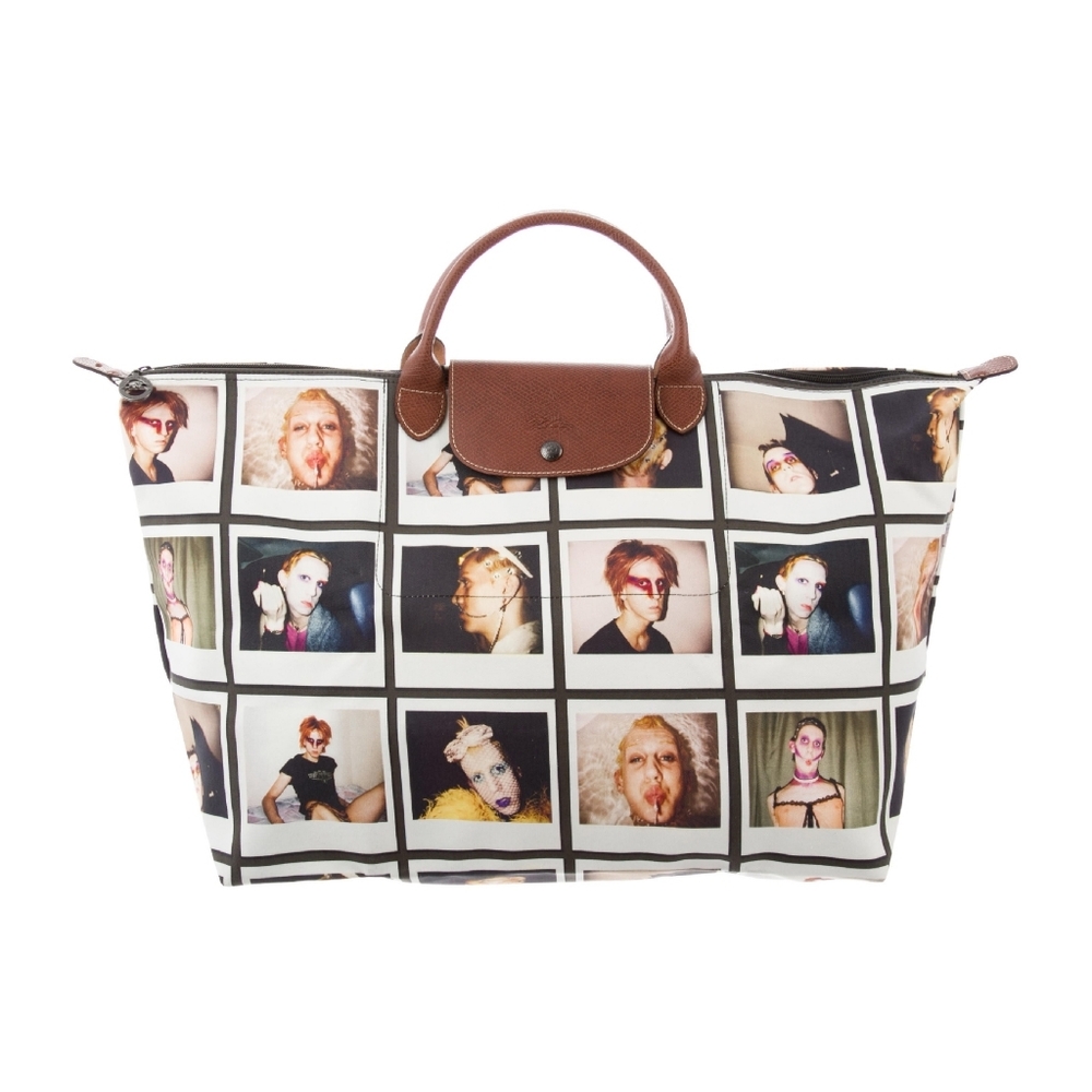 Jeremy Scott x Longchamp Polaroid Weekender Tote